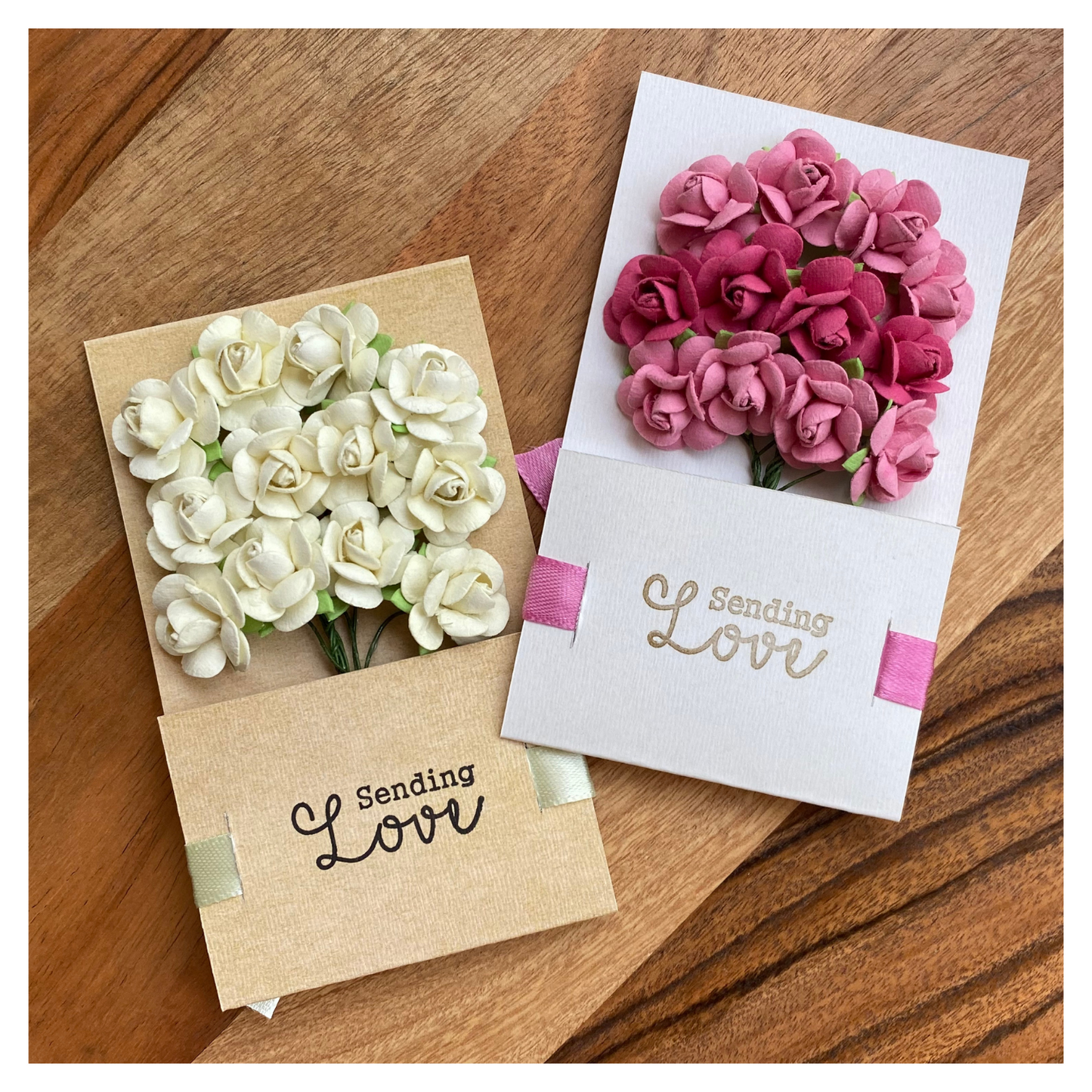 Sending Love - Flowers In A Pocket