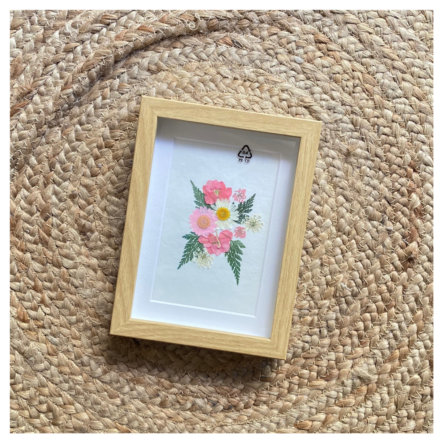 Wildflower Frame - Pretty Pink (Set of 2)