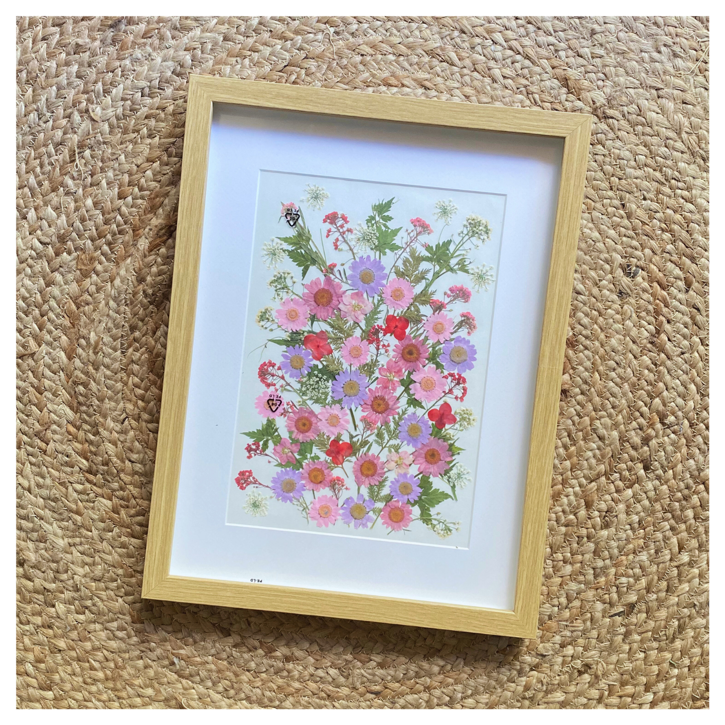 Wildflower Frame - Pretty Pink (L)