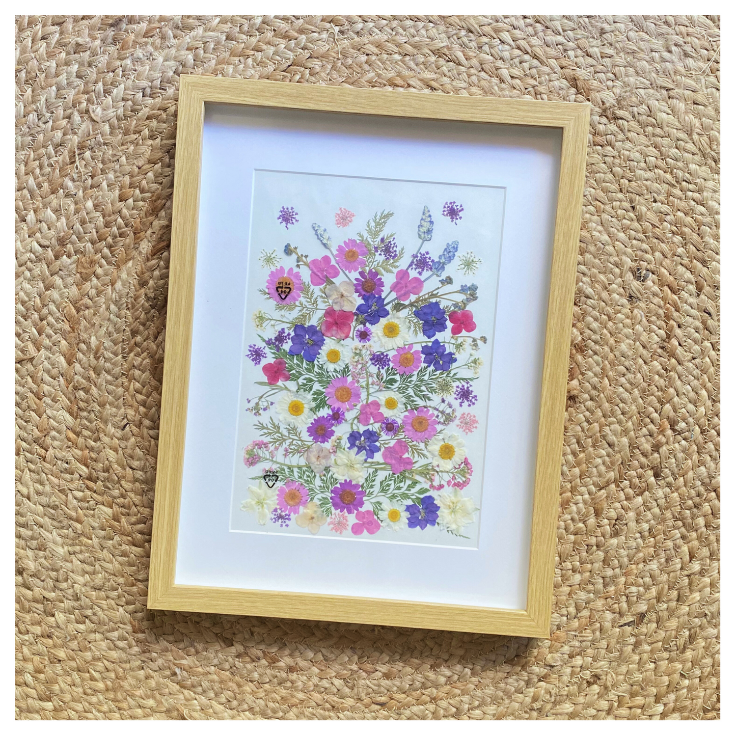Wildflower Frame - Purple Rush (L)