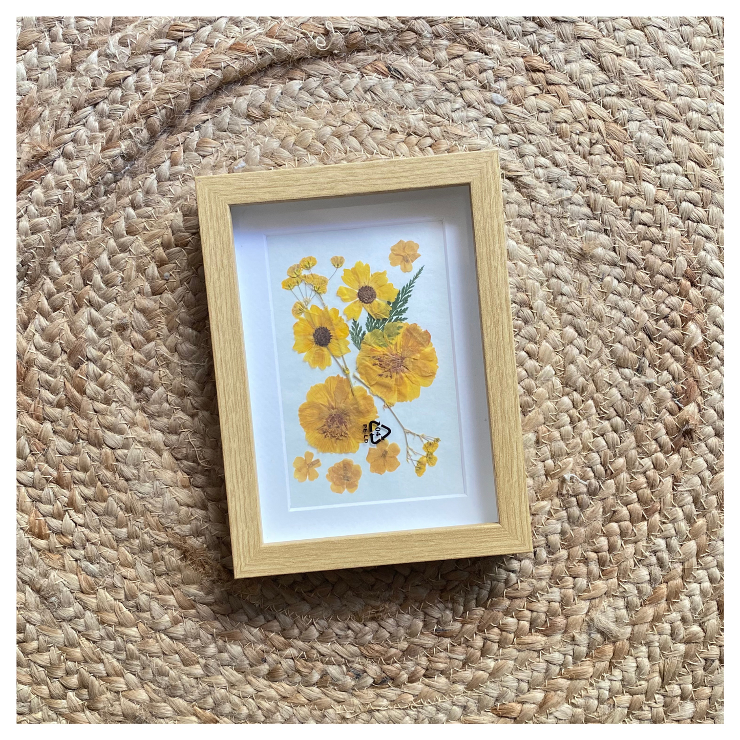 Wildflower Frame - Sunshine Yellow (S)