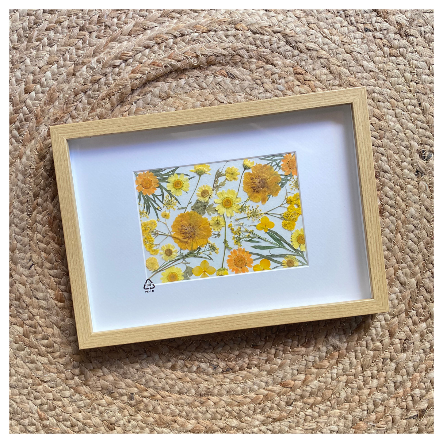 Wildflower Frame - Sunshine Yellow (M)