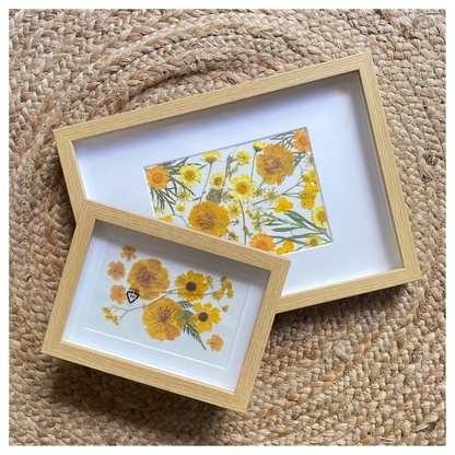 Wildflower Frame - Sunshine Yellow - Set of 2 (M + S)