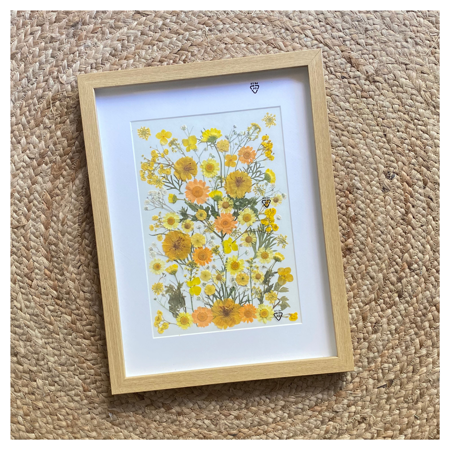 Wildflower Frame - Sunshine Yellow (L)